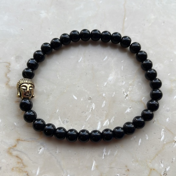 ✡️✡️Buddha black beads bracelet for Men - Picture 6 of 7